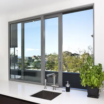 100mm High Performance Commercial Sliding Window